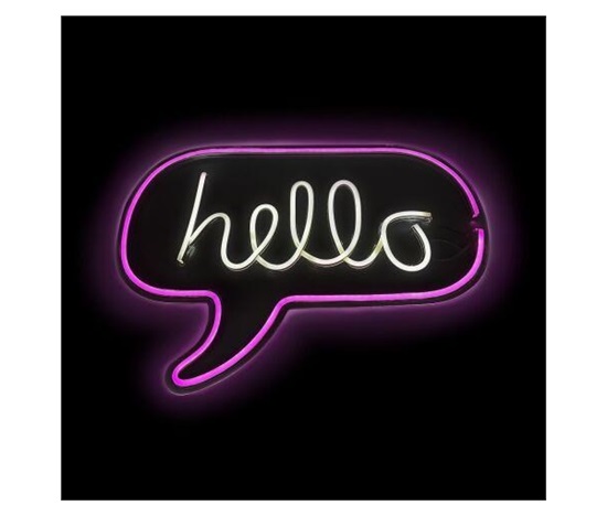 2Kids Toys LED NEON LIGHT lampička hello