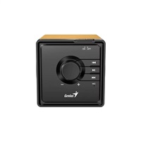 GENIUS Reproduktor SP-916BT, BT, 6W, světlé dřevo