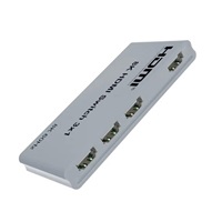 PremiumCord 8K@60Hz, 4K@144Hz HDMI switch 3:1 s dálkovým ovladačem