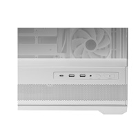 MSI case MAG PANO 110R PZ WHITE, ATX, Průhledná bočnice, 4x 120mm ARGB Fan, bílá