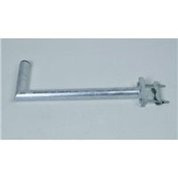 Držák antény na balkón, žárový zinek, délka 50cm