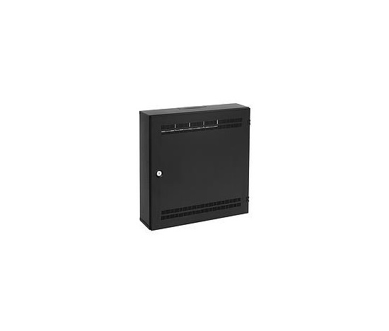 Solarix rozvaděč SOHO LC-18 s lištami 2U, 4U a 11U, 550x550x150mm černá RAL9005 LC-18-55-15-B