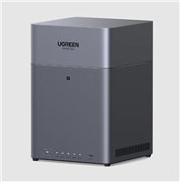 UGREEN NASync DH4300plus (2x4C/RockchipA76+A55/2,0GHz/8GBRAM/4xSATA/1x2,5GbE/2xUSB3.2/1xUSB-C/HDMI)