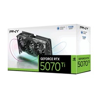 PNY VGA Nvidia GeForce RTX 5070 Ti 16GB Triple Fan, RTX 5070 Ti, 16GB DDR7, 3xDP, 1xHDMI