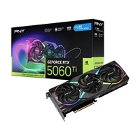 PNY VGA Nvidia GeForce RTX 5060 Ti 8GB ARGB Triple Fan OC, RTX 5060 Ti OC, 8GB GDDR7, 3xDP, 1xHDMI