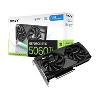 PNY VGA Nvidia GeForce RTX 5060 Ti 8GB Dual Fan OC, RTX 5060 Ti OC, 8GB GDDR7, 3xDP, 1xHDMI