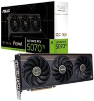 ASUS VGA NVIDIA GeForce ProArt RTX 5070 Ti OC 16GB GDDR7, RTX 5070 Ti OC, 16GB GDDR6X, 2xDP, 1xHDMI, 1x USB-C