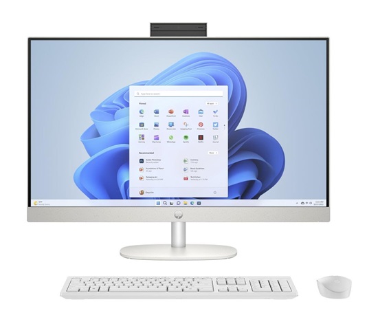 BAZAR - HP AiO 27-cr2009nc, 27" FHD, Touch, Ultra7 255U, RAM 32GB DDR5, SSD 1TB, Win 11 Home, Rozbaleno (komplet)