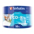VERBATIM CD-R (50-pack)Spindle/Extra Protection Datalife Inkjet Printable Wrap /52x/700MB WRAP