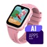 Garett Smartwatch Kids Vibe AI 4G AMOLED Pink