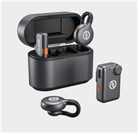 Hollyland LARK M2S Mini Combo Wireless Lavalier Microphone Mini Combo (Space Gray)