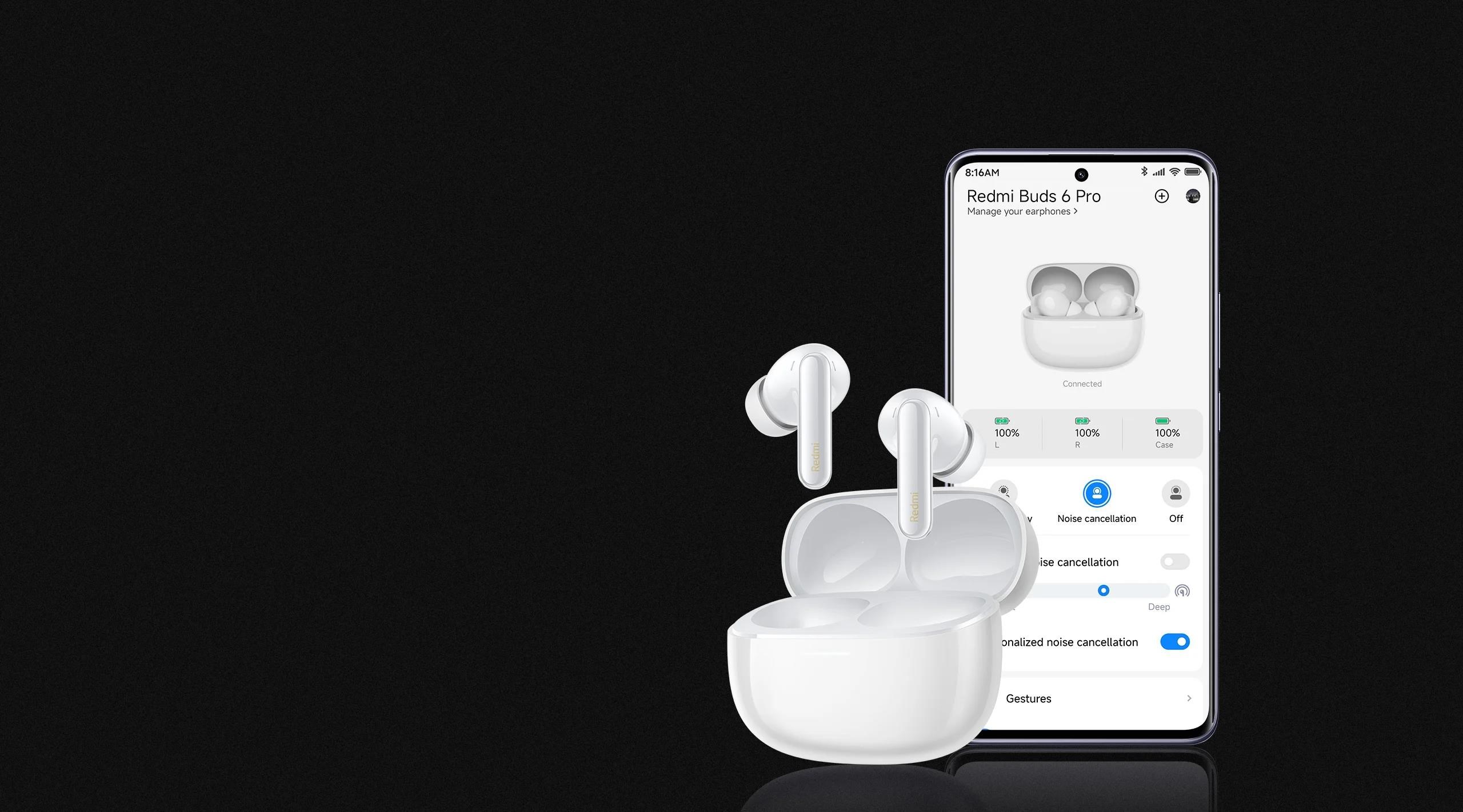 Obr. Nastavitelné úrovně potlačení hluku 1784063f