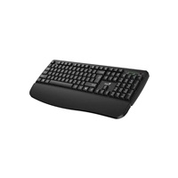 GENIUS Klávesnice KB-7123, membránová, bezdrátová, CZ+SK layout, Copilot klávesa, Ergo předložka, černá