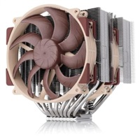 BAZAR - NOCTUA Chladič CPU NH-D15 G2 LBC, 2x 140mm, LGA1851, AM5, hnědá/stříbrná - Poškozený obal (Komplet)