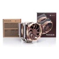 BAZAR - NOCTUA Chladič CPU NH-D15 G2 LBC, 2x 140mm, LGA1851, AM5, hnědá/stříbrná - Poškozený obal (Komplet)