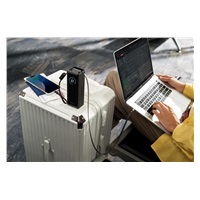 EcoFlow RAPID Power Banka (25000mAh,170W) 2x100W vestavěný USB-C kabel - černá