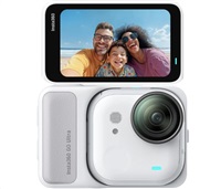 Insta360 GO Ultra miniaturní akční kamera, 4K Ultra HD, 60fps, magnetický systém uchycení, bílá