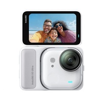 Insta360 GO Ultra Creator Bundle miniaturní akční kamera, 4K Ultra HD, 60fps, magnetický systém uchycení, bílá