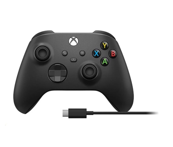 Xbox Wireless Controller černý + USB-C kabel