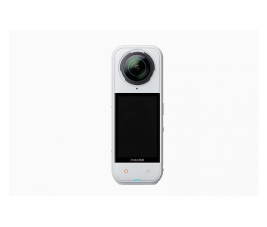 Insta360 X5 akční kamera, bílá, 8K 360° video, triple AI čip, vodotěsnost do 15 m, 6osá stabilizace, 2400 mAh baterie