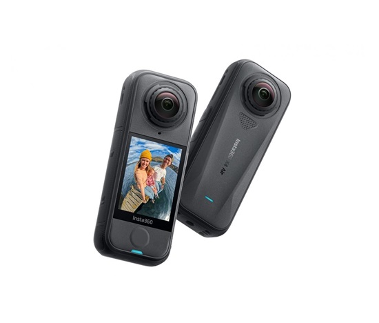 Insta360 X4 Air Starter Bundle akční kamera, Černá, 8K / 30fps, 4K/ až 60fps, 6osý gyroskop, 360°, Active HDR, vodotěsná