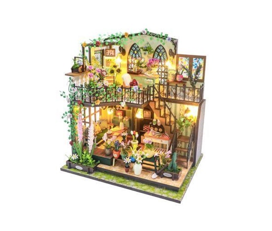 2Kids Toys Miniatura domečku Darcyin květinový dům