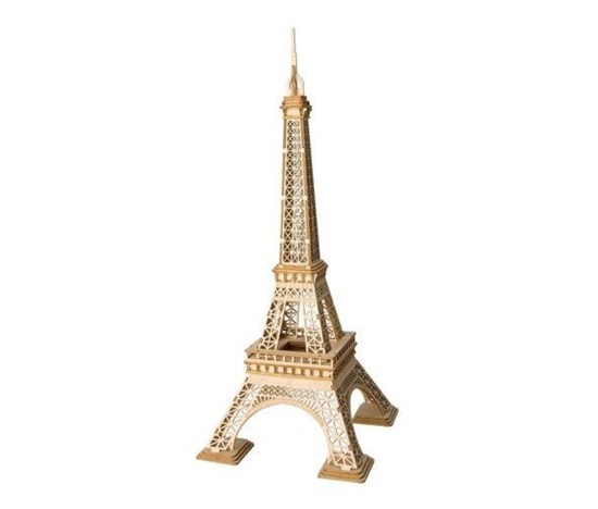 RoboTime dřevěné 3D puzzle Eiffelova věž