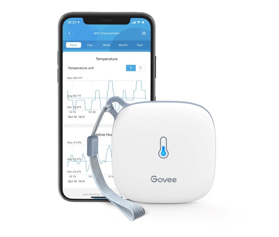 Govee Teploměr a vlhkoměr, Wi-Fi