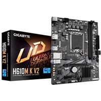GIGABYTE MB Sc LGA1700 H610M K V2, Intel H610, 2xDDR5, DP, HDMI, mATX