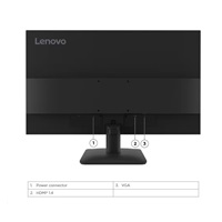 LENOVO LCD L27-4e - 27",IPS,16:9,1920x1080,4/6ms,300cd/m2,1500:1,HDMI,VGA,VESA,3Y