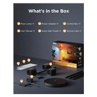 BAZAR - Govee Tree Lamp RGBICWW stojací lampa Matter - Poškozený obal (Komplet)