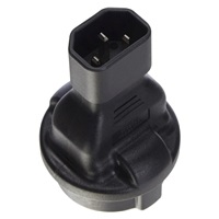 Adaptér IEC C14 na SCHUKO CEE 7/3 napětí 230V, 10A