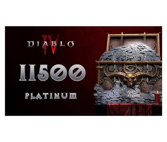 Diablo IV - 11500 szt. Platyny (Xbox One/Series X) klíč MS Store