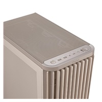 ASUS case PROART PA401 WOOD MESH PWM, ATX, 2x 160mm Fan, 1x 120mm Fan, Fan Hub, béžová