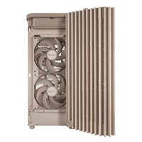 ASUS case PROART PA401 WOOD MESH PWM, ATX, 2x 160mm Fan, 1x 120mm Fan, Fan Hub, béžová