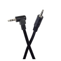 PREMIUMCORD Kabel Jack 3,5mm - 3,5mm 90° M/M 1,5m