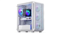 ENDORFY Case Arx 500 ARGB, Průhledná bočnice, ATX, 4x140mm ARGB Fan, bílá