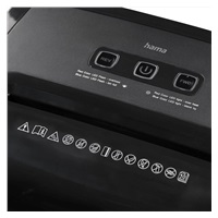 Hama Prime M100, skartovačka, micro rez, 10 listov, bezpečnostná úroveň P5 T5 E4