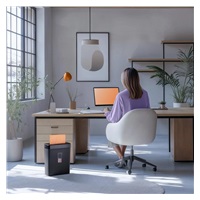 Hama Prime M50CD-B, skartovačka, micro rez, 5 listov, bezpečnostná úroveň P5 T2 E2 O1, čierna