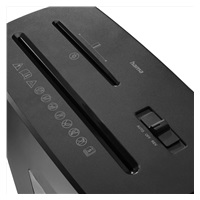 Hama Prime M50CD-B, skartovačka, micro rez, 5 listov, bezpečnostná úroveň P5 T2 E2 O1, čierna