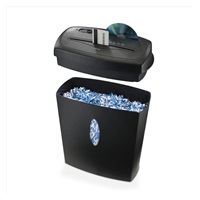 Hama Safe X100CD, skartovačka, krížový rez, 10 listov, bezpečnostná úroveň P4 T4 E3