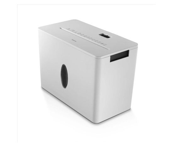 Hama Safe X40-W, skartovačka, krížový rez, 4 lisy, bezpečnostná úroveň P4 T4 E3, biela