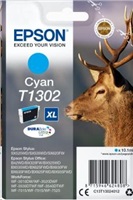 BAZAR - EPSON ink bar Singlepack "Jelen" Cyan T1302 DURABrite Ultra Ink (10,1 ml) - Poškozený obal (Komplet)