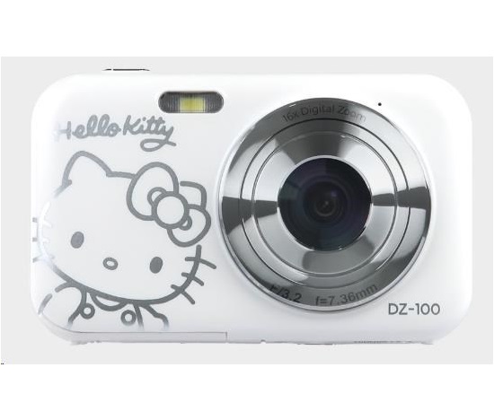 YASHICA Hello Kitty Digital Camera DZ-100 (White)