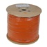 LEXI-Net kabel Cat 6A S/FTP LSOH licna (Dca) 27 AWG 500m cívka, oranžový plášť