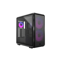 BAZAR - Cooler Master case MasterFrame 600 Mesh Black ARGB, Průhledná bočnice, ATX, 2x 200mm ARGB Fan, 1x 120mm ARGB Fan