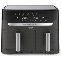 Tefal Dual Easy Fry & Grill 2v1 Horkovzdušná fritéza, Černá