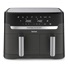 Tefal Dual Easy Fry & Grill 2v1 Horkovzdušná fritéza, Černá