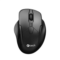 C-TECH Myš WLM-17, Bezdrátová, černá