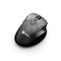 C-TECH Myš WLM-17, Bezdrátová, černá
